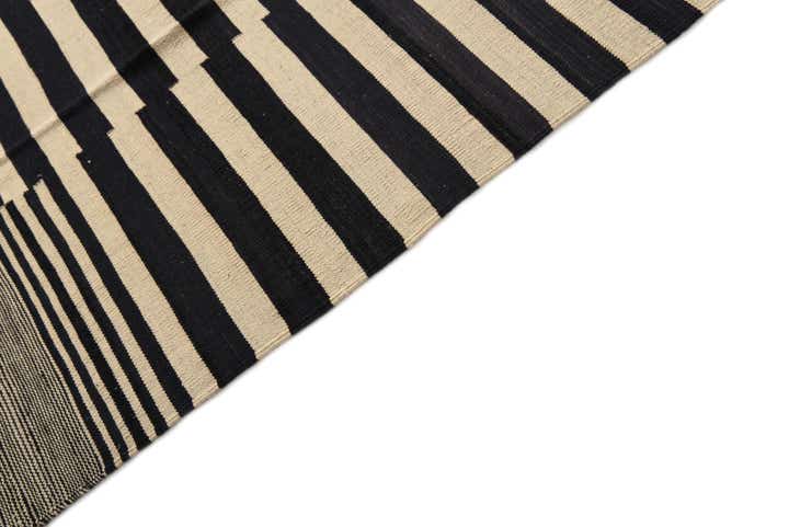 8' 3 x 9' 7 Hand Woven Kilim Modern Wool Rug