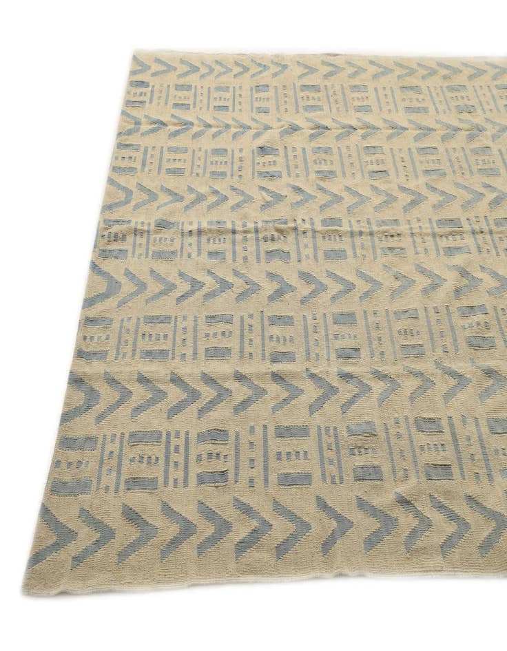 Detail image of 7' x 9' 4  Hand Woven Kilim Modern Wool Rug