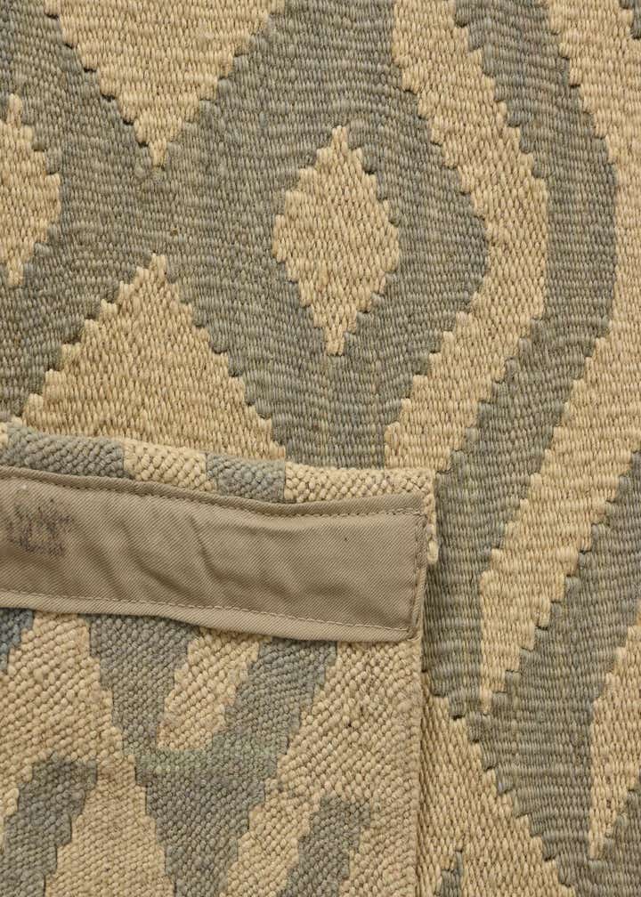 5' 1 x 6' 3 Hand Woven Kilim Modern Wool Rug