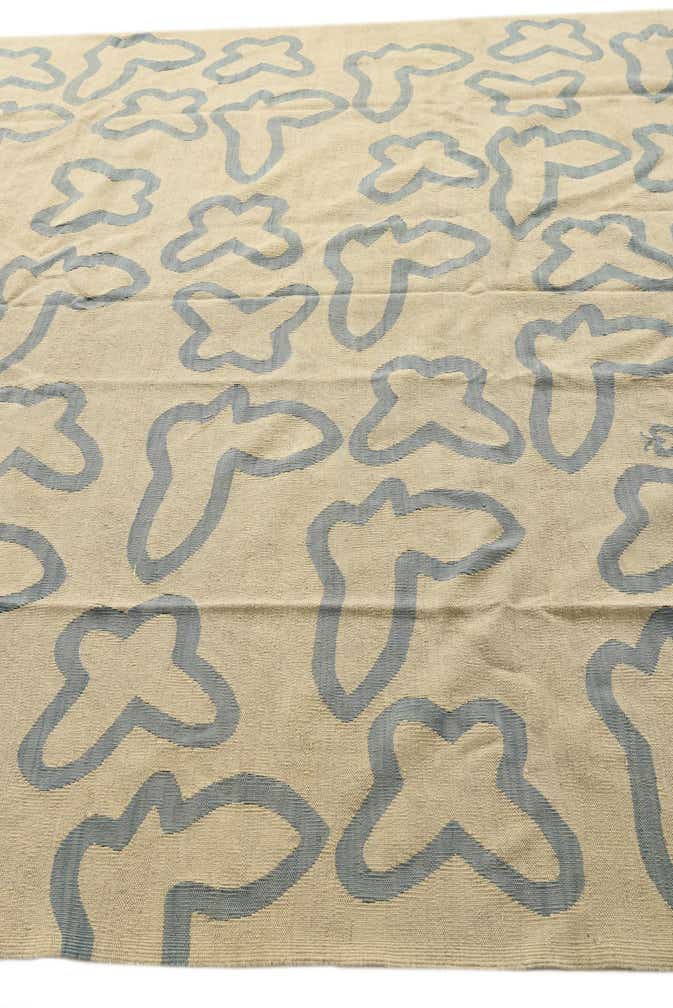 8' 2 x 9' 6 Hand Woven Kilim Modern Wool Rug