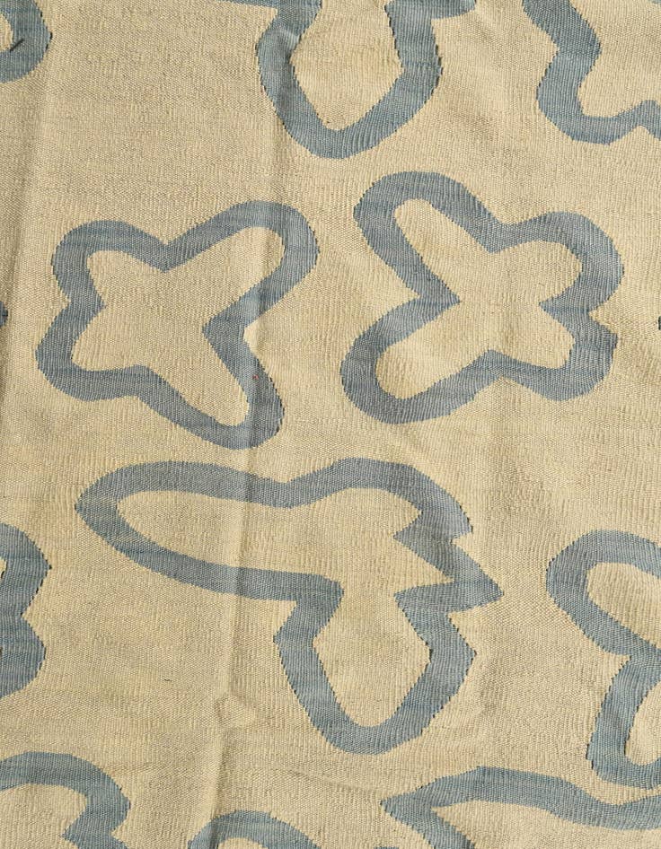 Detail image of 8' 2 x 9' 6  Hand Woven Kilim Modern Wool Rug