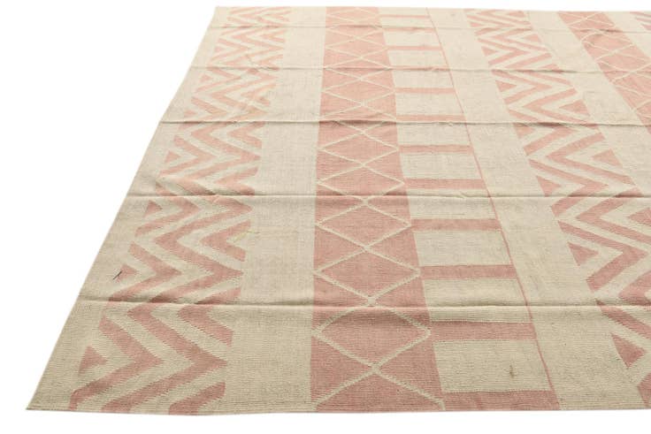 Detail image of 8' 6 x 10' Hand Woven Kilim Modern Wool Rug