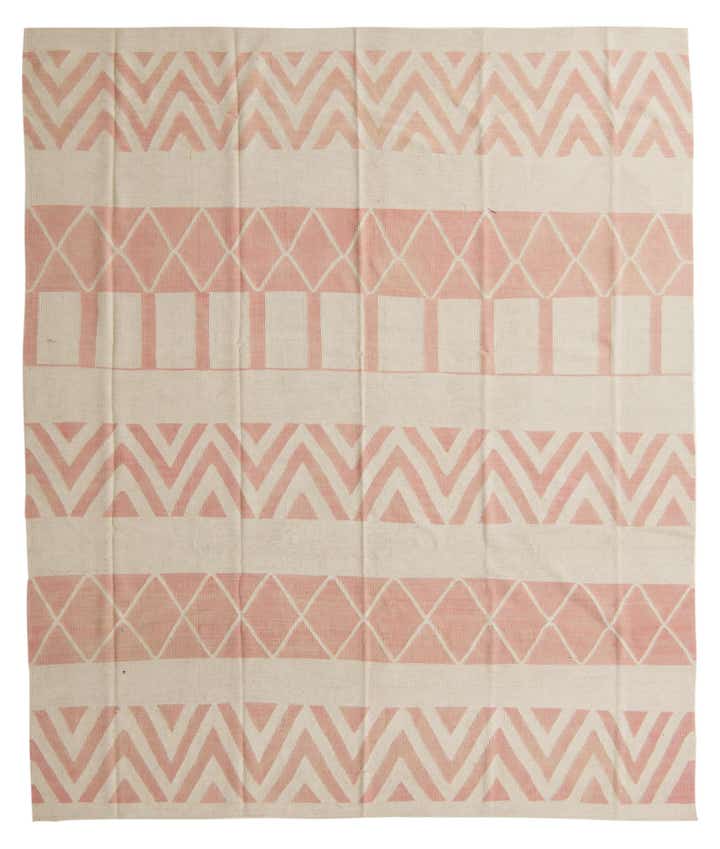 8' 6 x 10' Hand Woven Kilim Modern Wool Rug