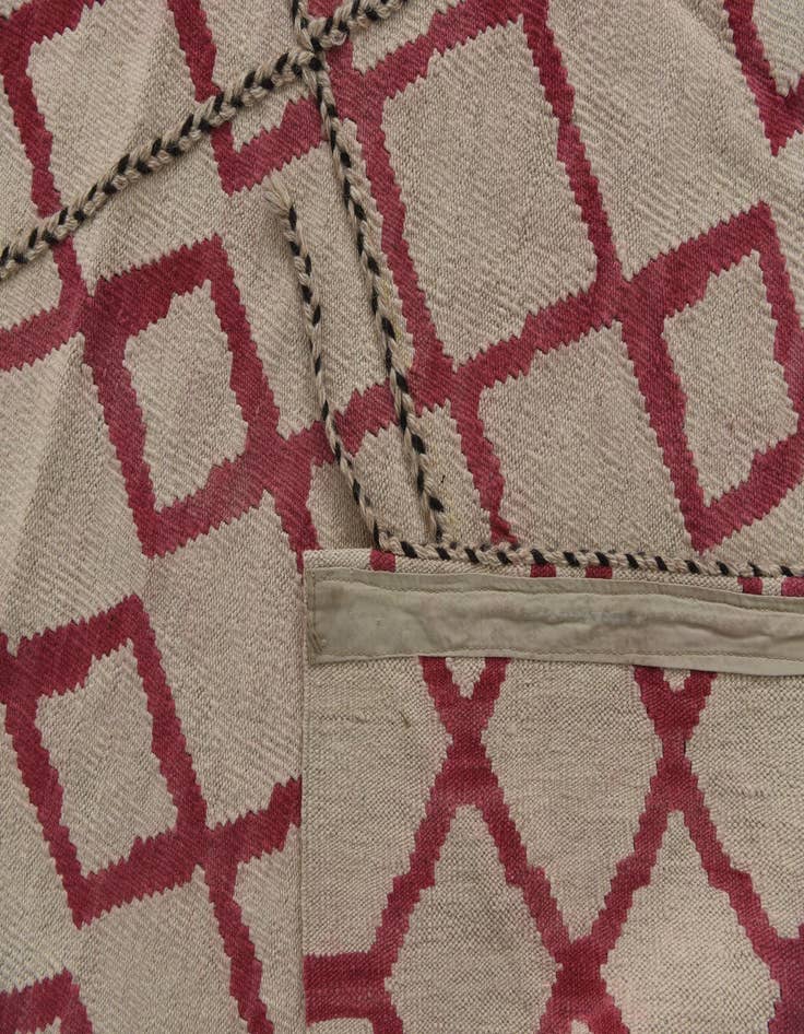 Detail image of 8' 6 x 9' 7  Hand Woven Kilim Modern Wool Rug