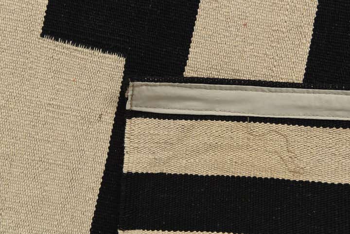 5' x 6' 9 Hand Woven Kilim Modern Wool Rug