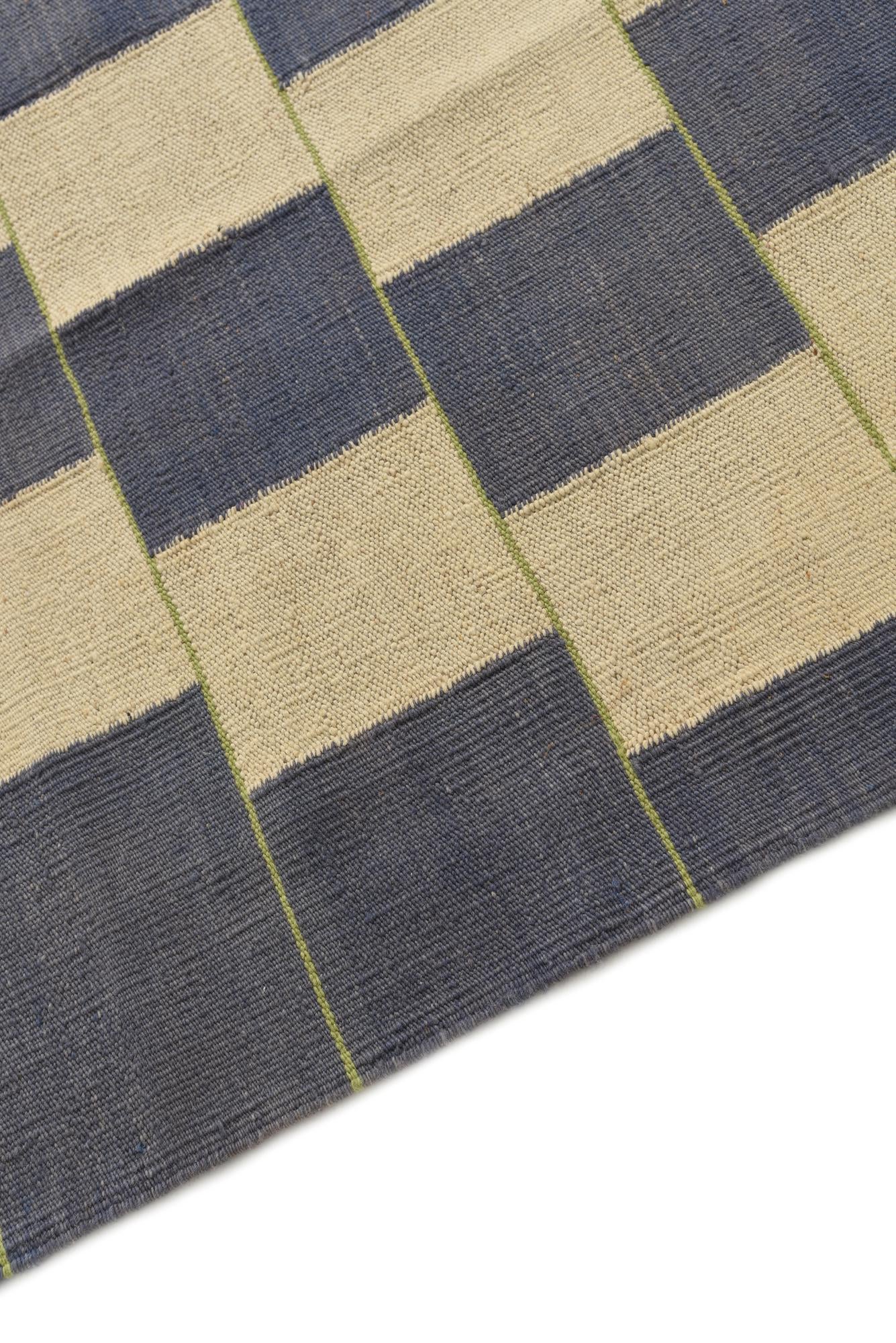 5' 10 x 7' 6 Hand Woven Kilim Modern Wool Rug