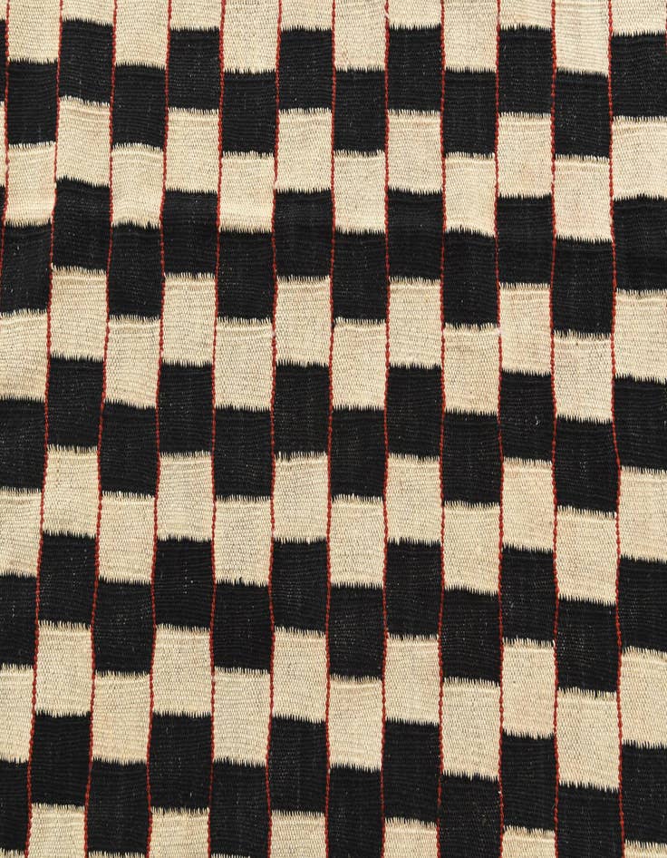 Detail image of 5' 8 x 7' 6  Hand Woven Kilim Modern Wool Rug