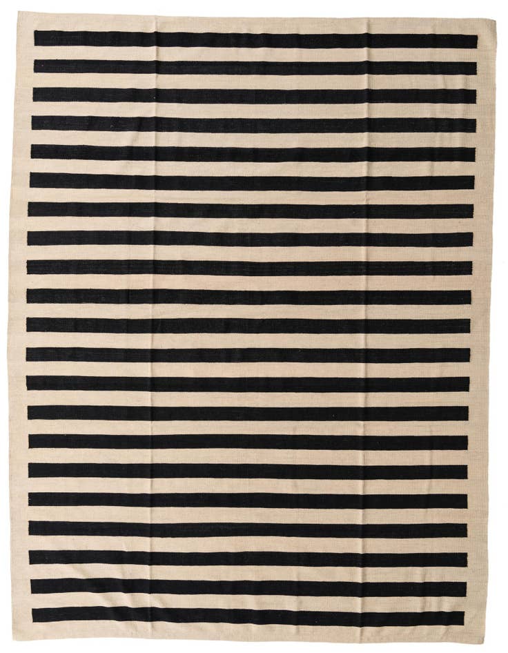 Detail image of 8' 5 x 11' Hand Woven Kilim Modern Wool Rug