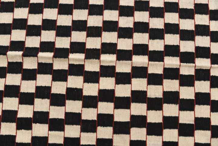 8' 4 x 11' 4 Hand Woven Kilim Modern Wool Rug