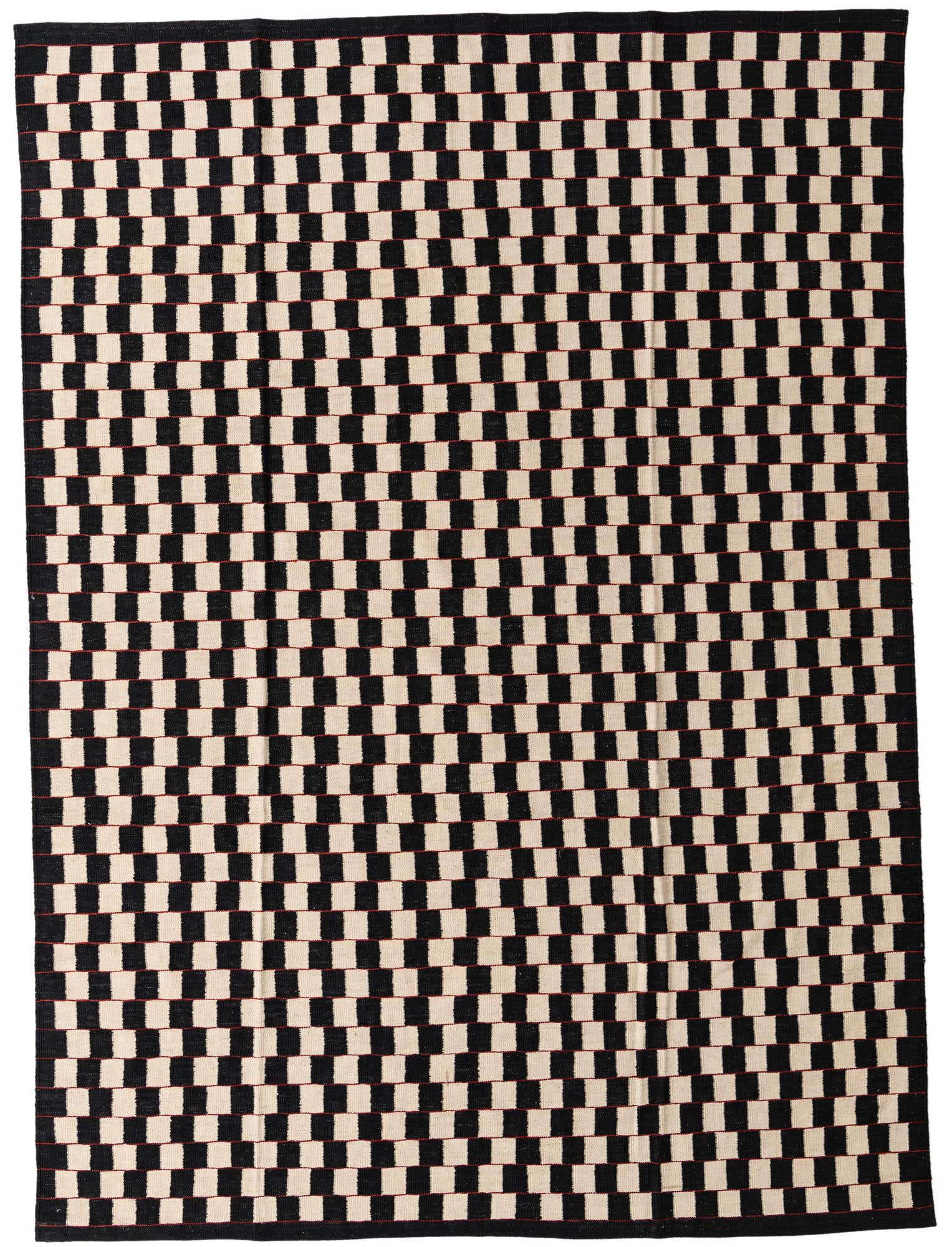 8' 4 x 11' 4 Hand Woven Kilim Modern Wool Rug
