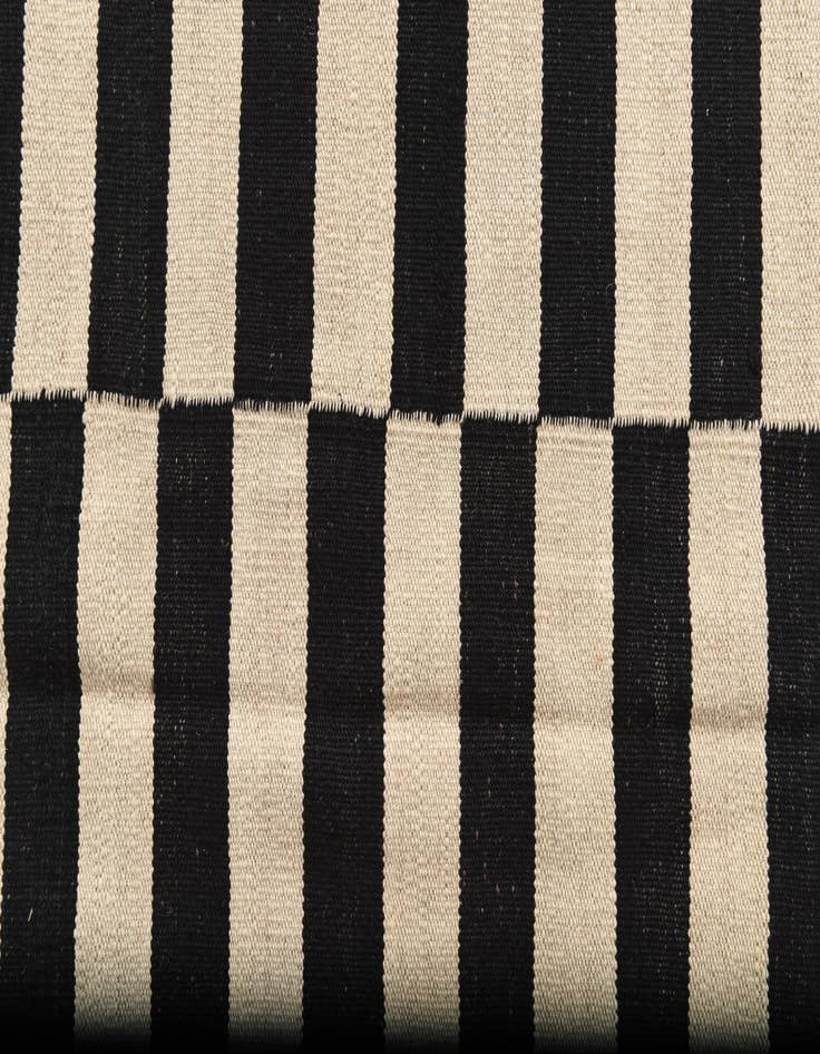 Detail image of 6' 9 x 9' 7  Hand Woven Kilim Modern Wool Rug