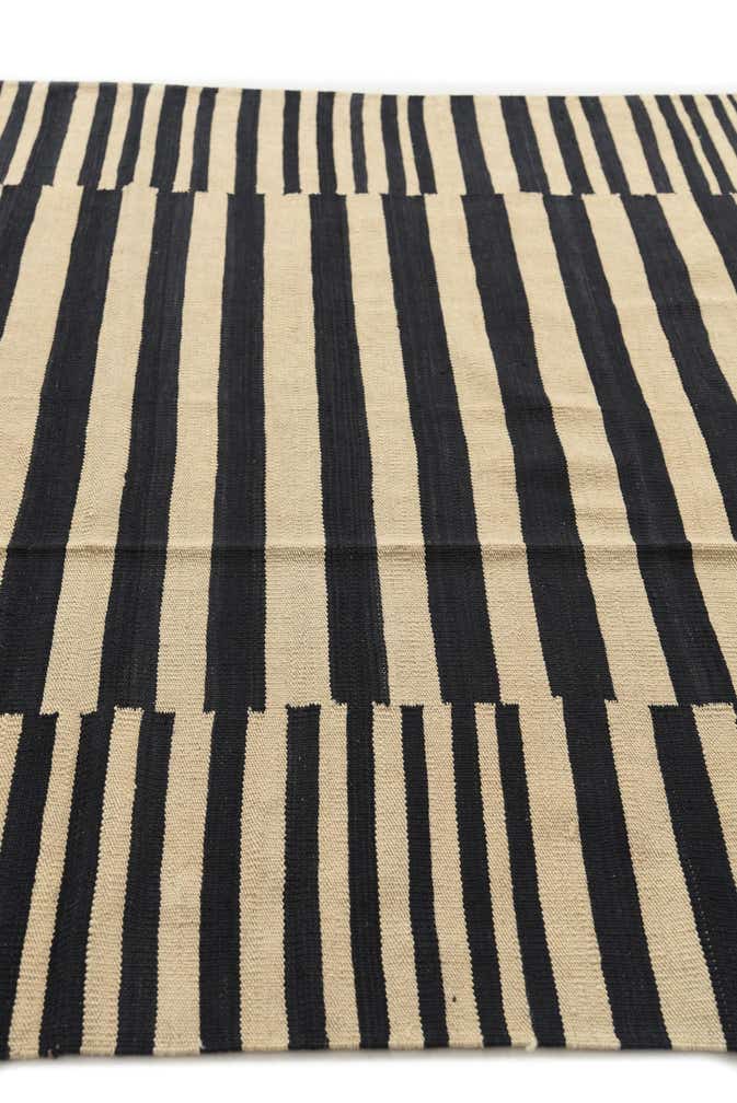 5' 7 x 7' 9 Hand Woven Kilim Modern Wool Rug