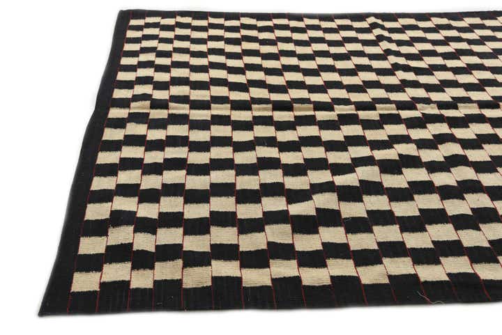 5' 8 x 7' 6 Hand Woven Kilim Modern Wool Rug