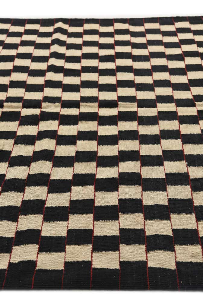 5' 8 x 7' 6 Hand Woven Kilim Modern Wool Rug