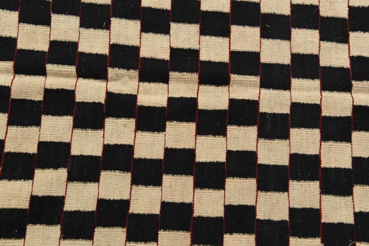 5' 8 x 7' 6 Hand Woven Kilim Modern Wool Rug