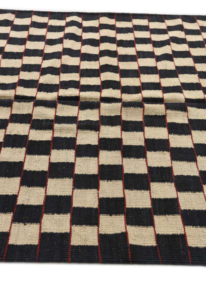 4' 10 x 6' 2 Hand Woven Kilim Modern Wool Rug