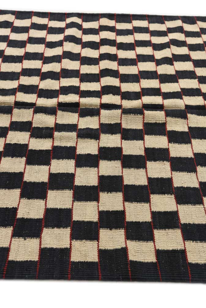 4' 10 x 6' 2 Hand Woven Kilim Modern Wool Rug