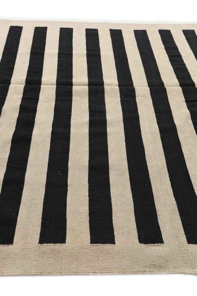 6' 7 x 9' 7 Hand Woven Kilim Modern Wool Rug