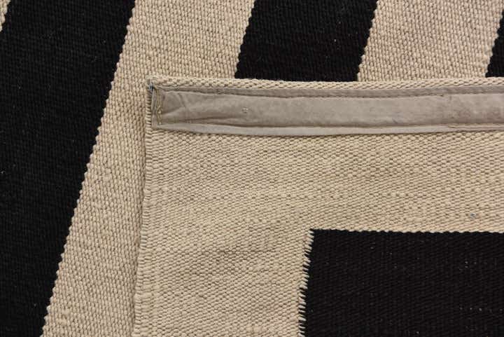 6' 7 x 9' 7 Hand Woven Kilim Modern Wool Rug