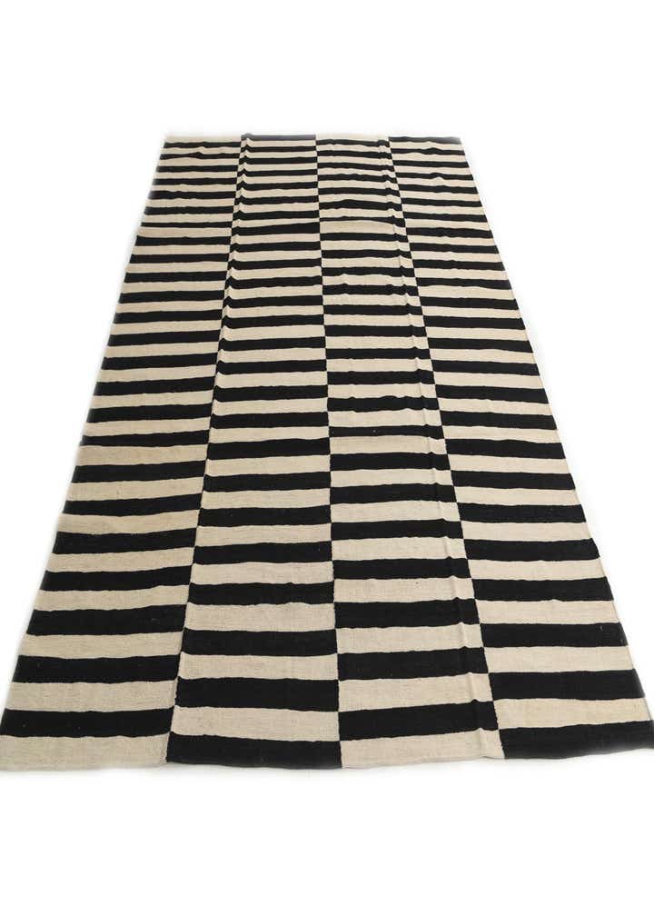 8' 4 x 9' 9 Hand Woven Kilim Modern Wool Rug