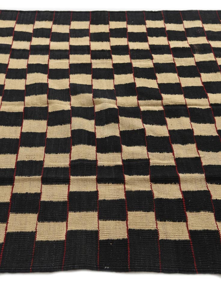 Detail image of 4' 3 x 5' 8  Hand Woven Kilim Modern Wool Rug