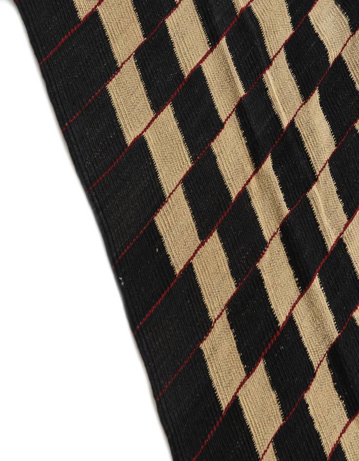 Detail image of 4' 3 x 5' 8  Hand Woven Kilim Modern Wool Rug