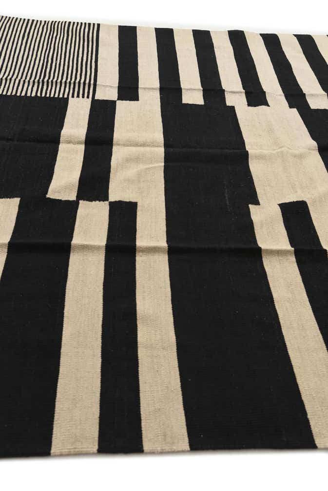 8' 2 x 9' 8 Hand Woven Kilim Modern Wool Rug