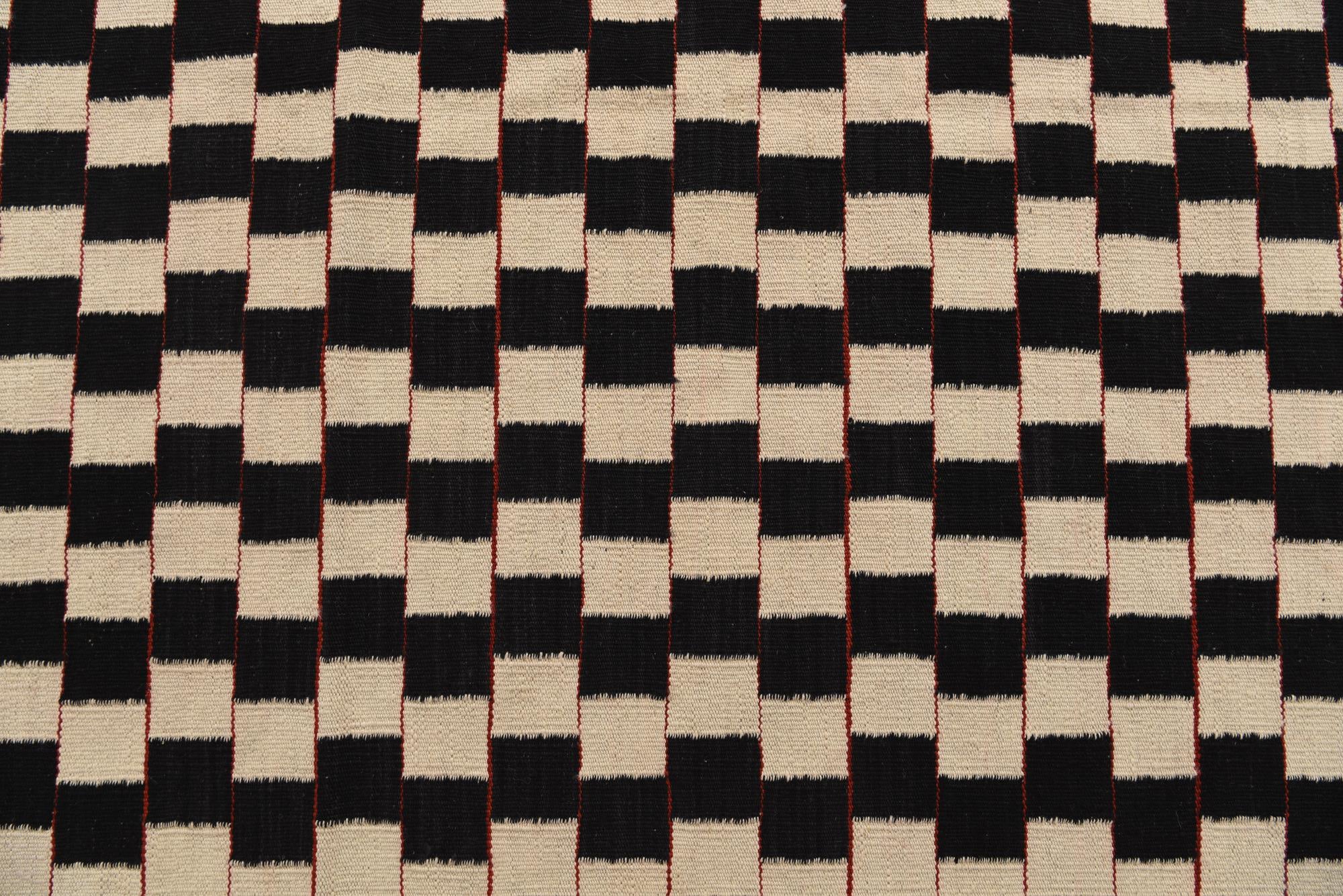 5' 8 x 7' 8 Hand Woven Kilim Modern Wool Rug