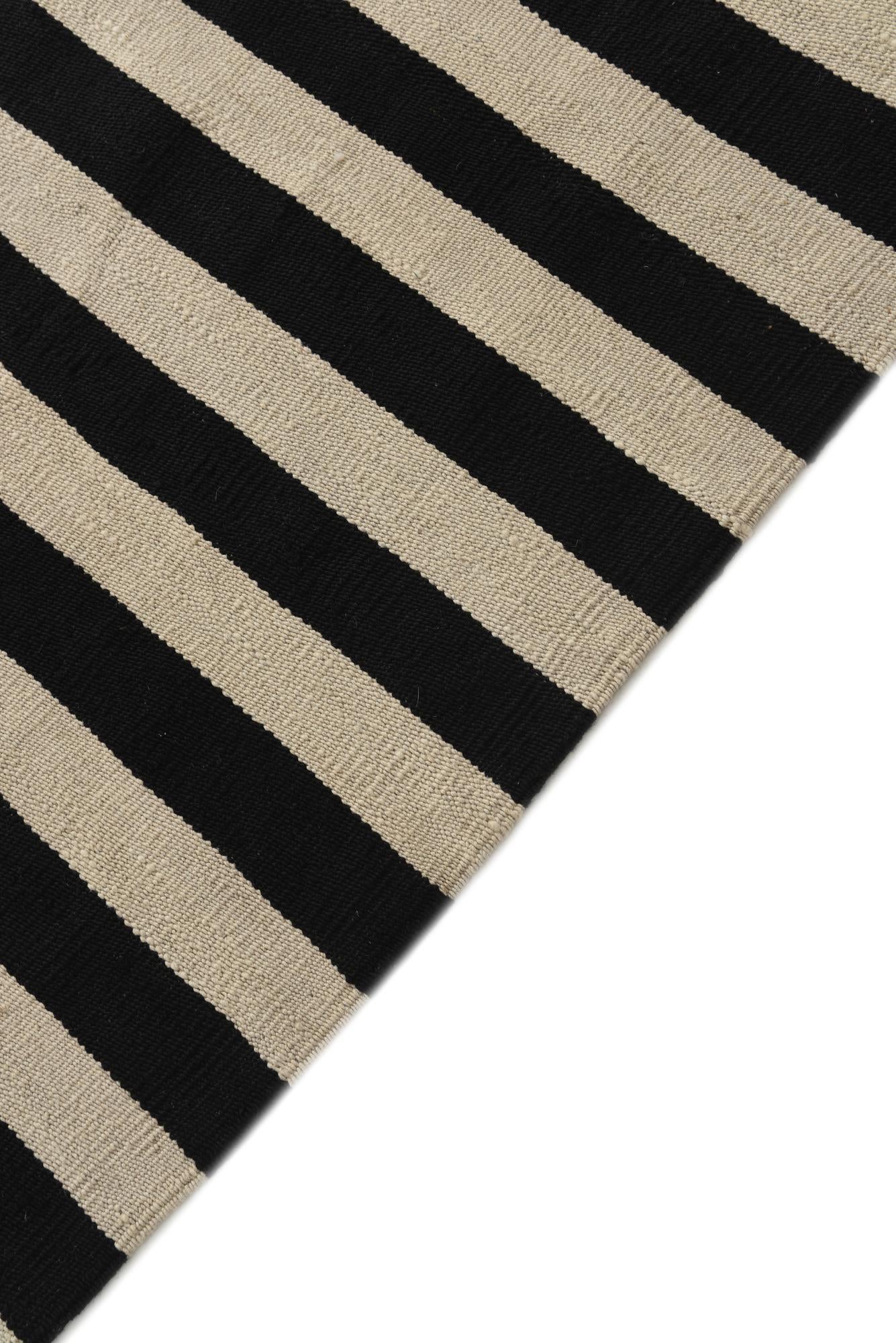 8' 3 x 9' 7 Hand Woven Kilim Modern Wool Rug