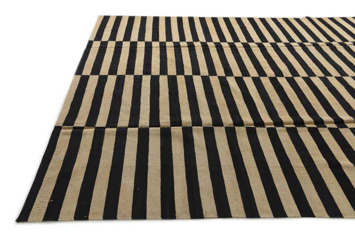 255cm x 345cm Handgewebt Kilim Modern Wolle Teppich