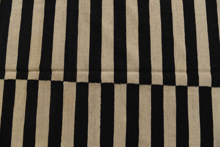 8' 7 x 11' 1 Hand Woven Kilim Modern Wool Rug