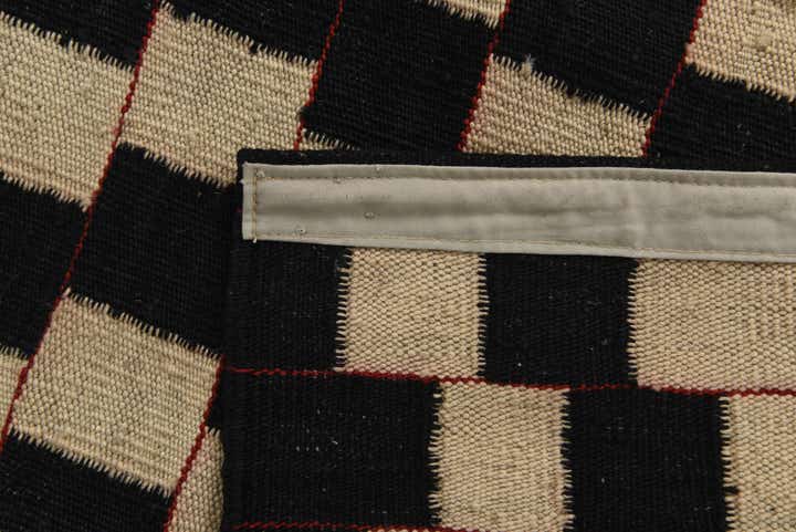 4' 2 x 5' 10 Hand Woven Kilim Modern Wool Rug