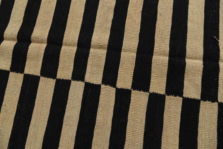 8' 8 x 9' 9 Hand Woven Kilim Modern Wool Rug