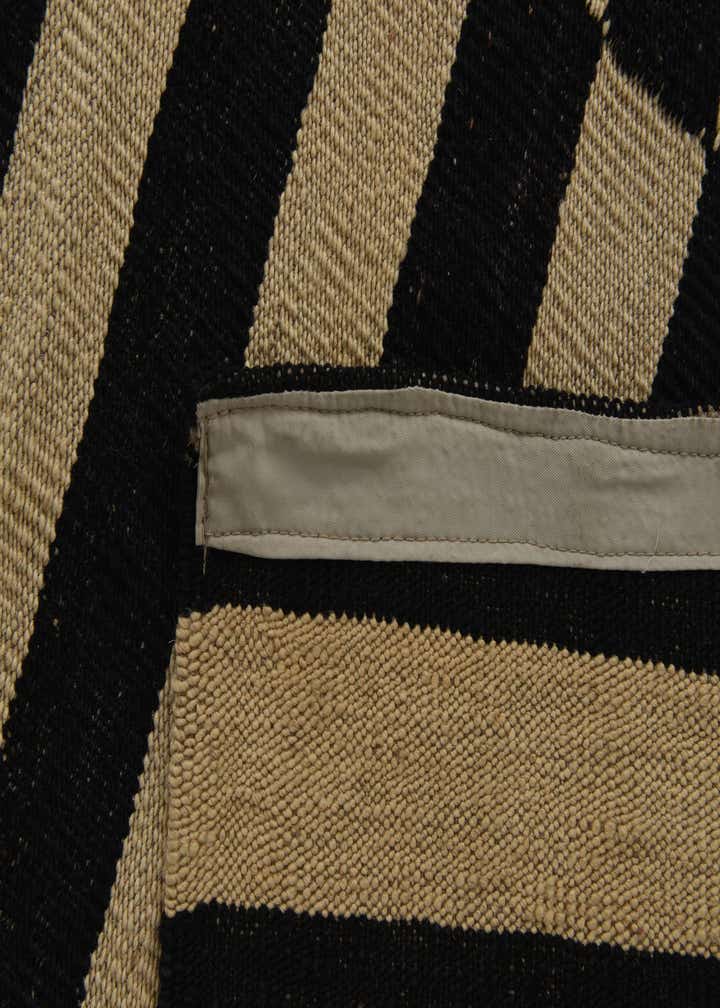 8' 8 x 9' 9 Hand Woven Kilim Modern Wool Rug