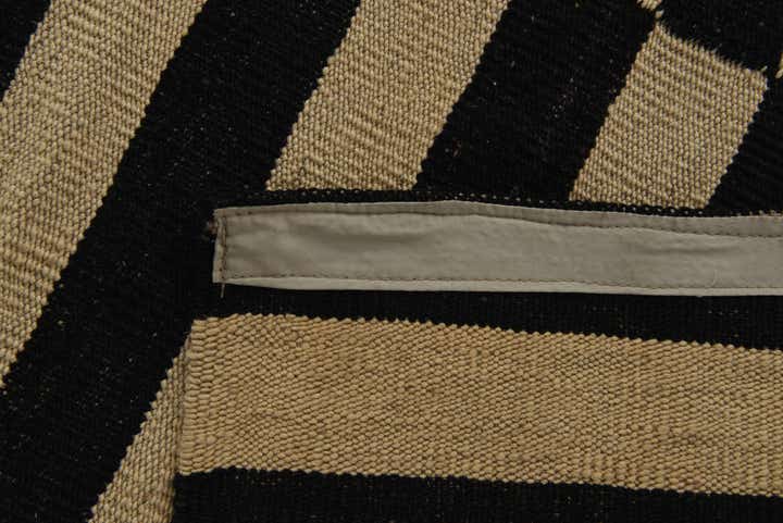 8' 8 x 9' 9 Hand Woven Kilim Modern Wool Rug