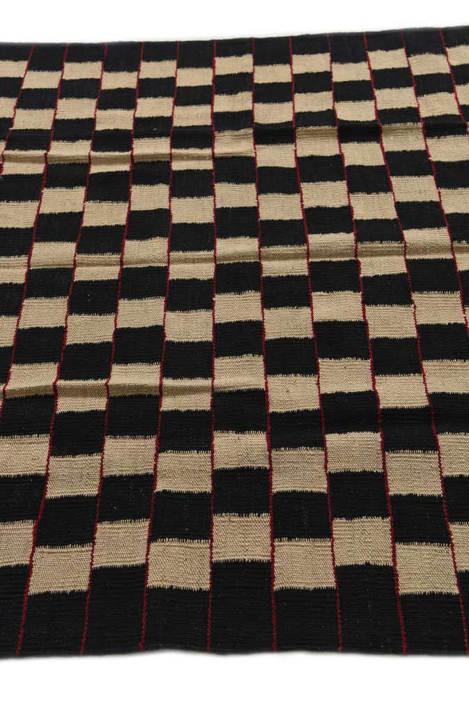 4' 2 x 5' 9 Hand Woven Kilim Modern Wool Rug
