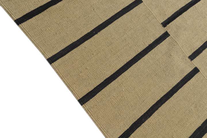 9' 9 x 13' Hand Woven Kilim Modern Wool Rug