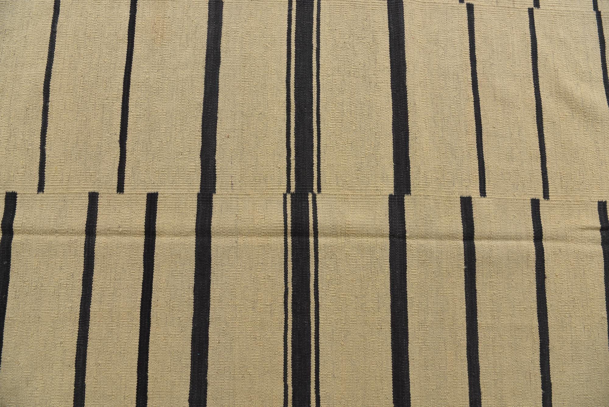 9' 9 x 13' Hand Woven Kilim Modern Wool Rug