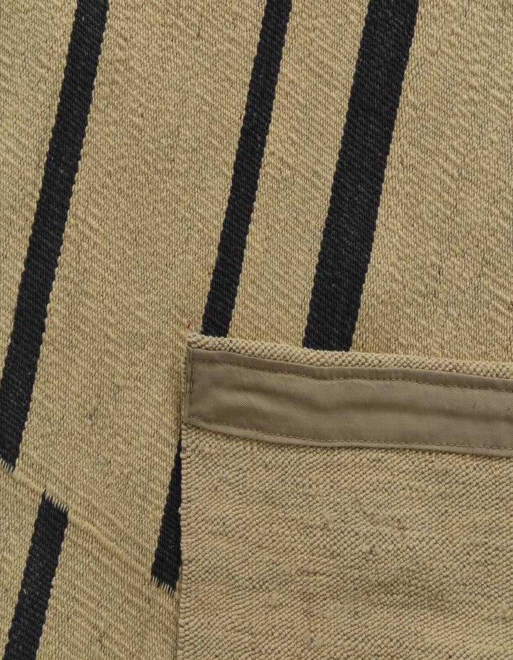 Detail image of 9' 9 x 13'  Hand Woven Kilim Modern Wool Rug