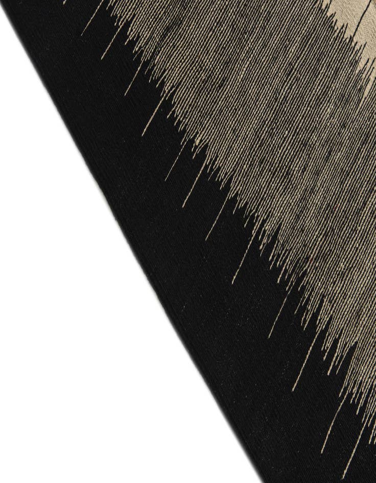 Detail image of 8' 5 x 9' 5  Hand Woven Kilim Modern Wool Rug