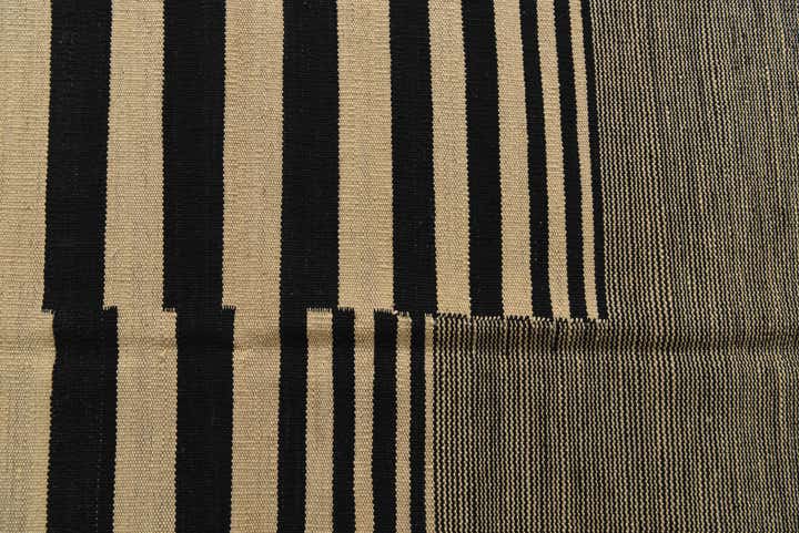 8' 2 x 9' 8 Hand Woven Kilim Modern Wool Rug