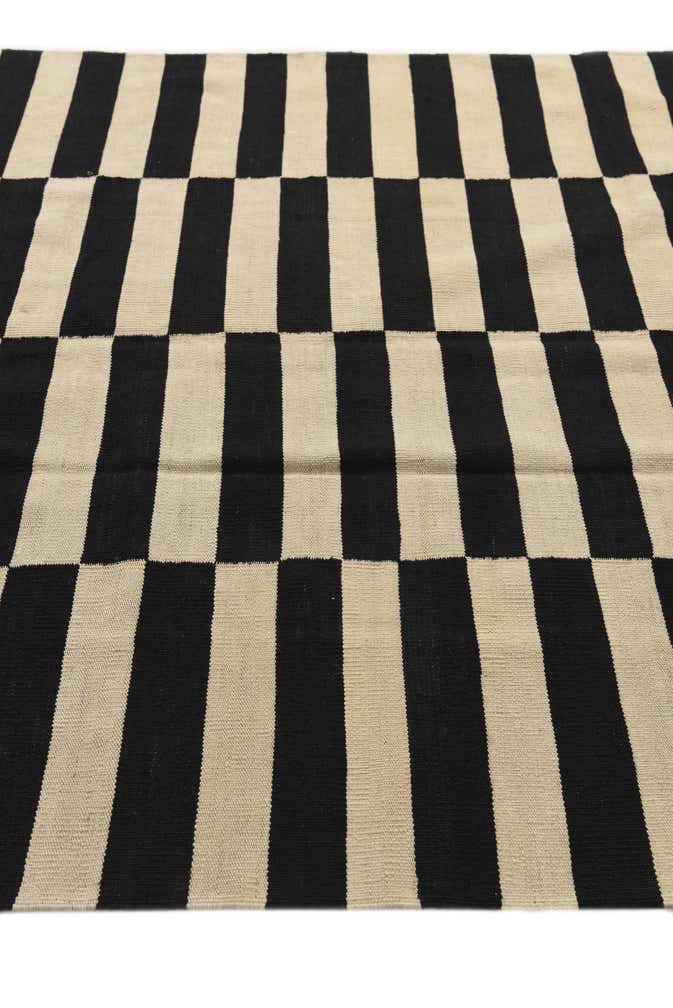 5' 6 x 7' 10 Hand Woven Kilim Modern Wool Rug