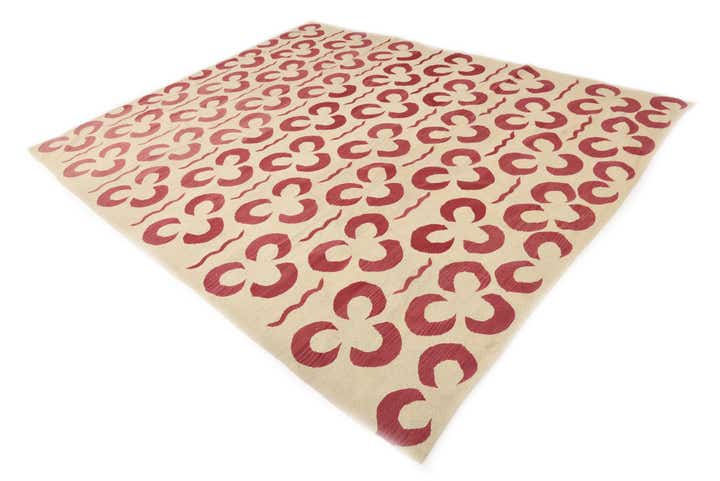 8' 3 x 10' 1 Hand Woven Kilim Modern Wool Rug