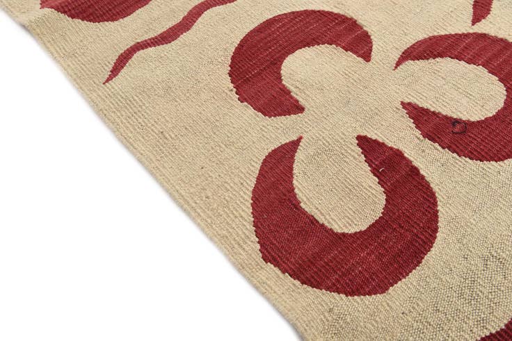 Detail image of 8' 3 x 10' 1 Hand Woven Kilim Modern Wool Rug