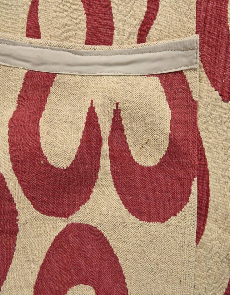Detail image of 8' 3 x 10' 1  Hand Woven Kilim Modern Wool Rug