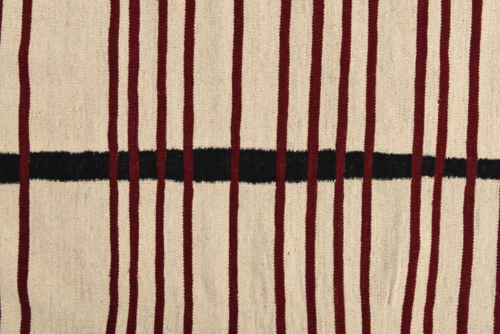 5' 8 x 8' 2 Hand Woven Kilim Modern Wool Rug