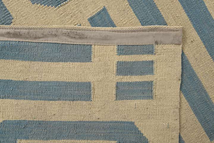 5' 7 x 7' 9 Hand Woven Kilim Modern Wool Rug