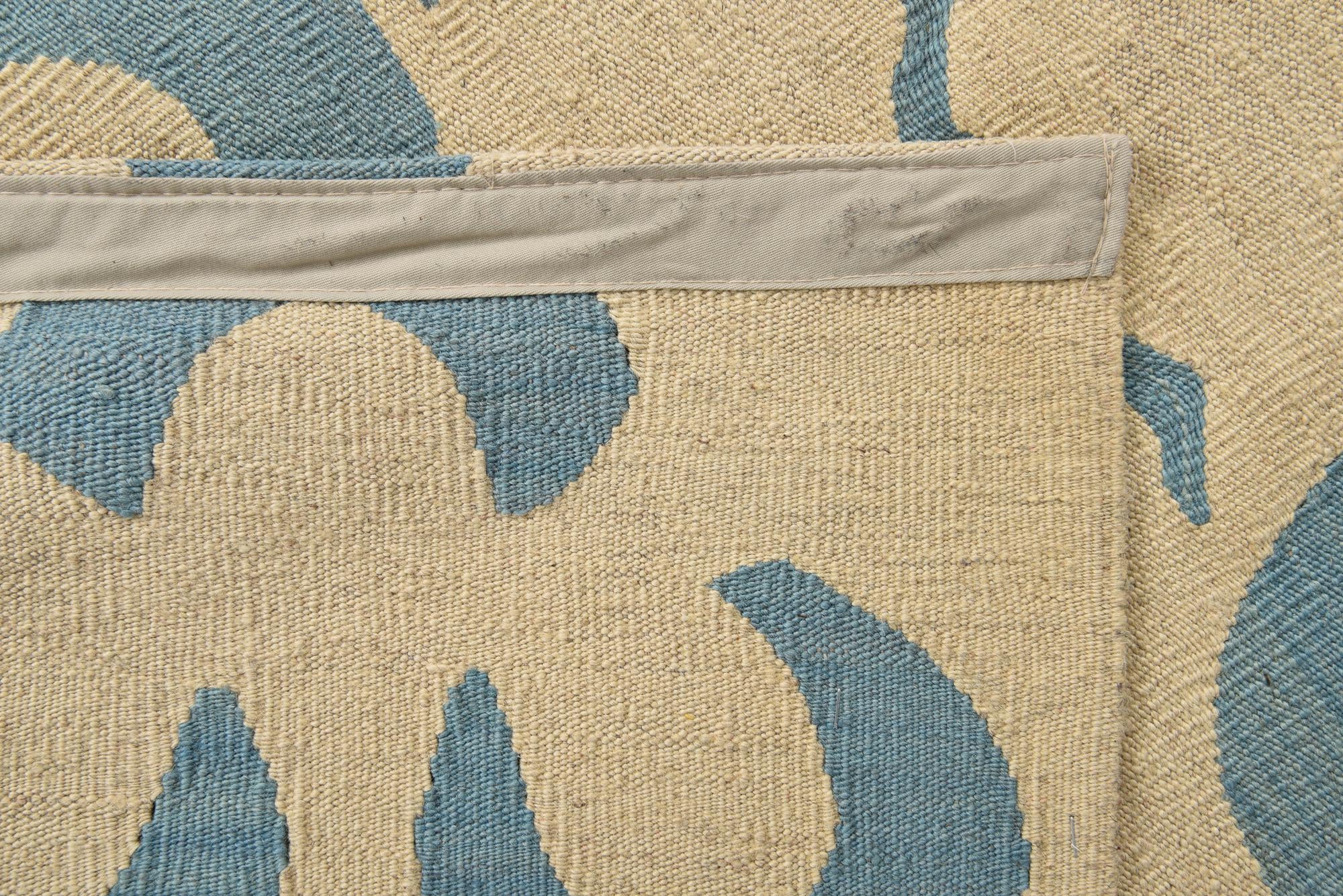 5' x 6' 7 Hand Woven Kilim Modern Wool Rug