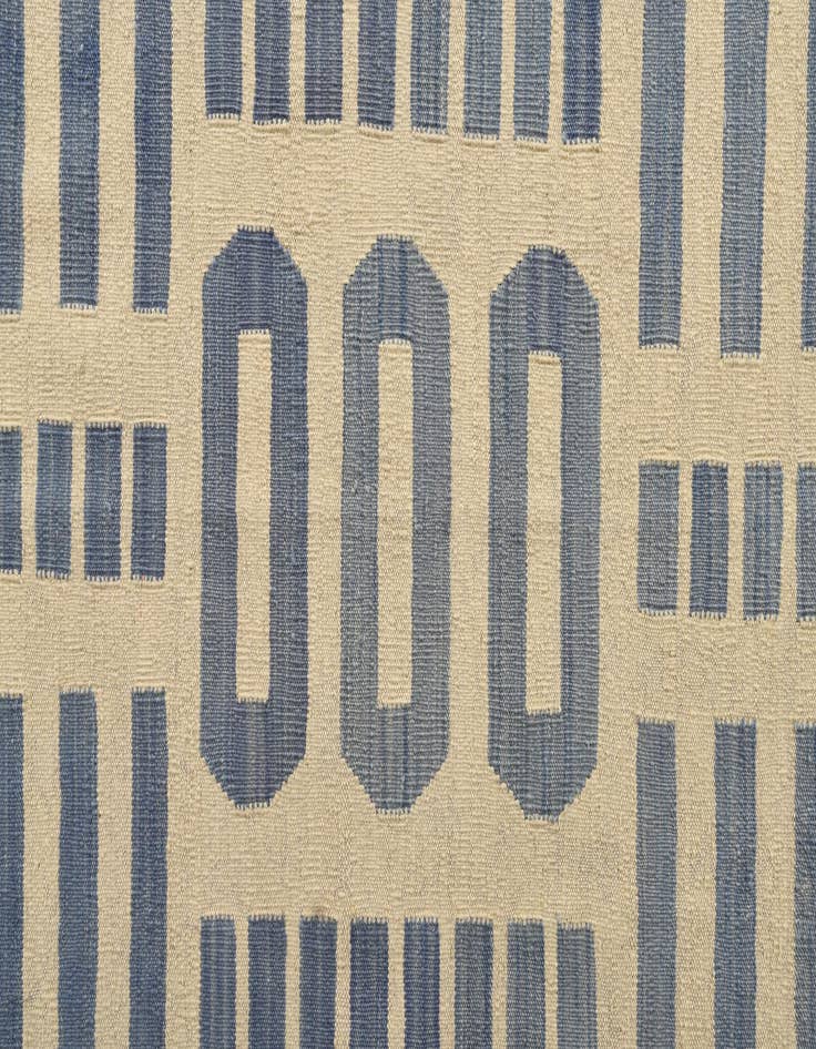 Detail image of 5' 4 x 6' 5  Hand Woven Kilim Modern Wool Rug