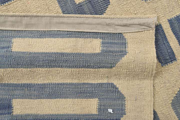 5' 4 x 6' 5 Hand Woven Kilim Modern Wool Rug